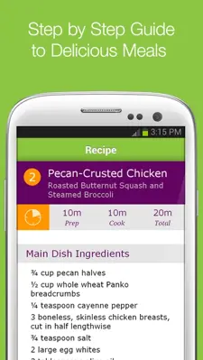 eMeals android App screenshot 0